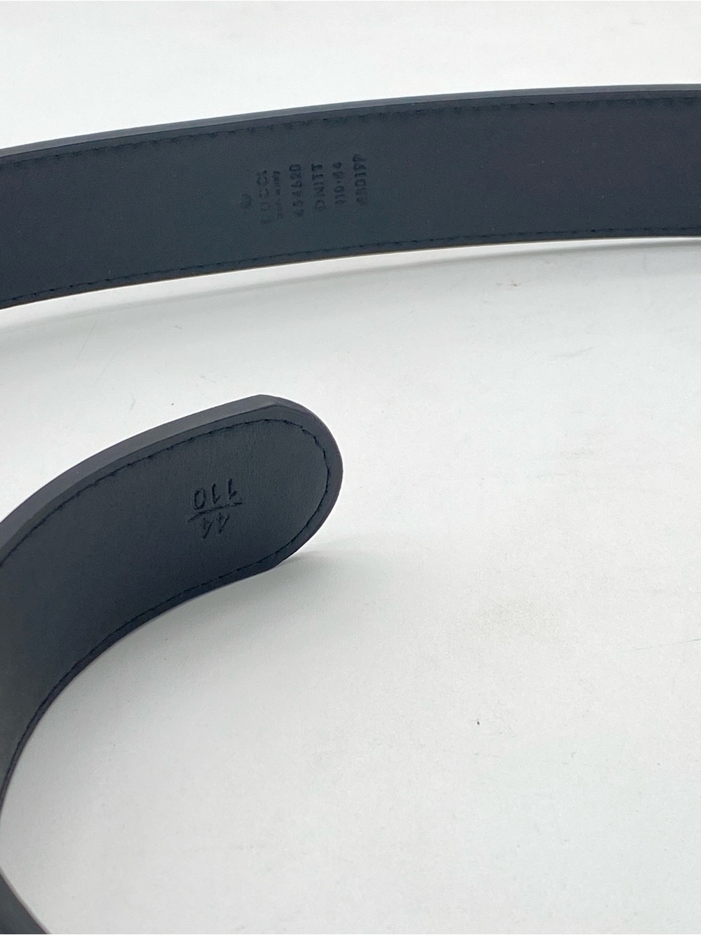 Gucci Pearl GG Leather Belt- 110CM/XL - Picture 15 of 16